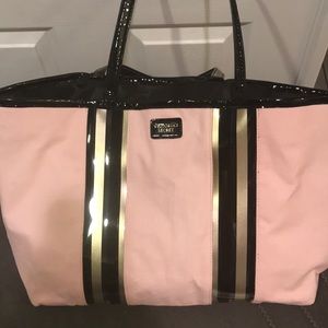 COPY - Victoria’s Secret pink, gold and black Tote